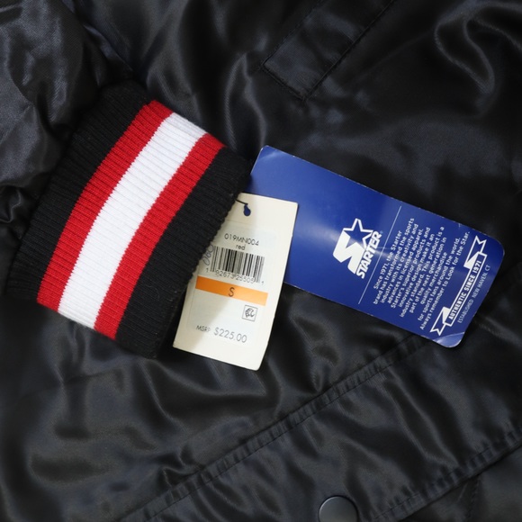 STARTER Black Bomber Logo Jacket NWT - Picture 15 of 16